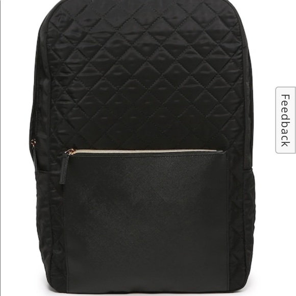 🎉HP🎉 DSW NWT black quilted backpack - Picture 3 of 9